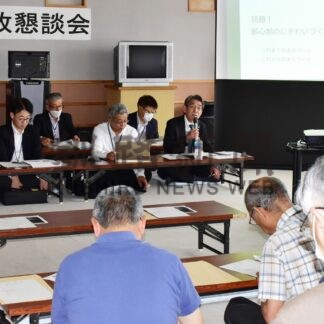市政懇談会スタート　まちづくり、防災に意見交換【釧路市】(2024-07-09)