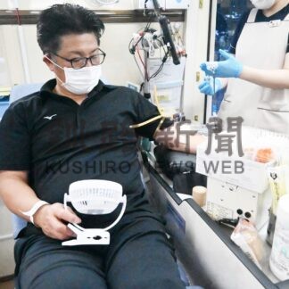 社員や協力企業４０人が献血に協力　マツダ電気【釧路市】(2024-07-31)