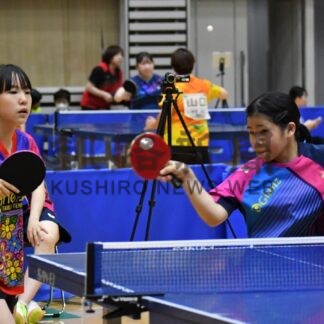 頂点目指し熱戦展開　卓球なごやか亭杯とＰＭシニアオープン【釧路市】(2024-07-29)