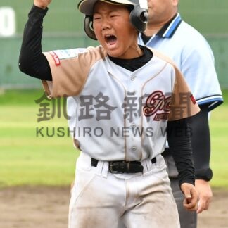 釧路ＧＭ 逆転サヨナラでＶ　軟式野球全道少年選抜支部予選【釧路市】(2024-08-20)