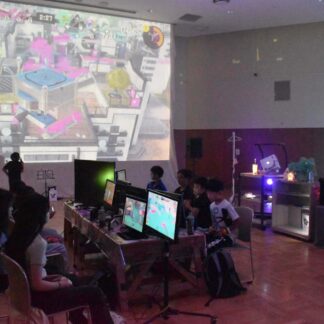 色や光でＴＶゲーム体験、子供たち大画面でも楽しむ【根室】(2024-08-31)