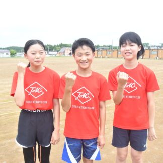 釧路管内勢５人優勝　全道小学生陸上【釧路市】_1(2024-08-06)