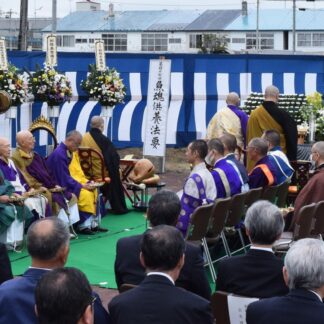 海の恵みに感謝し資源保護思い新た　魚魂供養法要【釧路市】(2024-08-06)