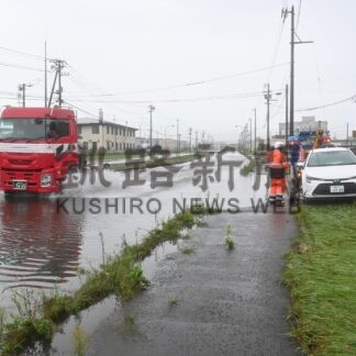 釧根大雨 各地で冠水【釧路市】(2024-09-01)