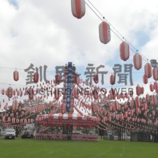 あすから夏祭り　ちょうちん６０００個ＬＥＤに【中標津】(2024-08-09)
