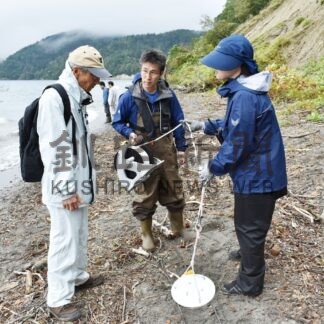 摩周湖の水質、透明度は　調査初日悪天候で断念(2024-08-28)