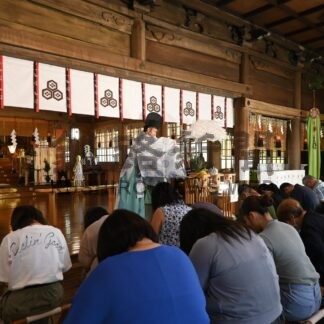 重陽の節句に合わせ厳島神社で平癒・健康祈願祭【釧路市】(2024-09-20)