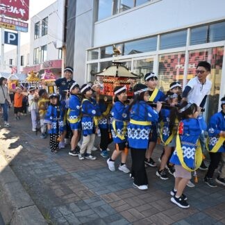 児童も「わっしょい」　愛国子供みこし【釧路市】(2024-09-15)