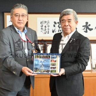 日本郵便道支社　映画「シサム」公開、記念切手シート販売【白糠】(2024-09-18)