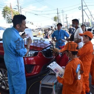 子供ら自動車整備実体験　人と車のふれ愛フェス【釧路市】(2024-09-04)
