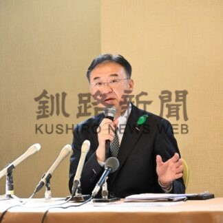 政策キーワードは「創る」　釧路市長選、笠井氏が出馬会見【釧路市】(2024-09-07)