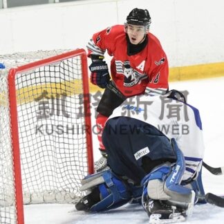 釧路厚生社、追撃及ばず　アイスホッケーＪ―ＩＣＥ【釧路市】(2024-10-07)