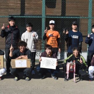 明生町内会、Ａブロック連覇　ソフトボール親睦大会【中標津】_1(2024-10-23)