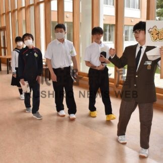 根室管内２高校で一日体験入学(2024-10-02)