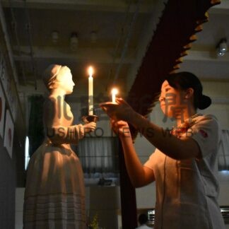 患者に寄り添う看護師に　釧路孝仁会看護専門学校で宣誓式【釧路市】(2024-10-18)