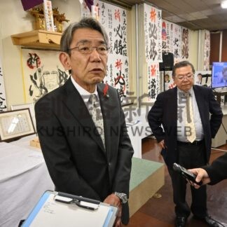 ２陣営 善戦及ばず涙のむ　市長選【釧路市】(2024-10-29)