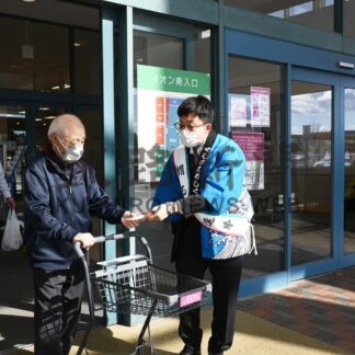 「選挙に参加を」投票呼び掛け　釧路市選管など【釧路市】(2024-10-25)