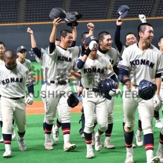 釧江南１８年ぶり８強　秋の全道高校野球(2024-10-20)