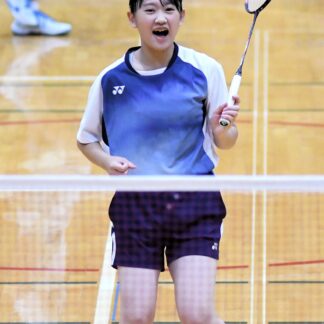 佐藤、男子２冠　女子単は中野制す　中学バドミントン【釧路町】(2024-10-28)