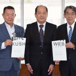 公共事業の確保を　釧商建設部会が市に要望【釧路市】(2024-10-02)