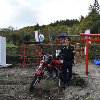 ライダー交流の場に　摩周オートバイ神社建立【弟子屈】(2024-10-17)