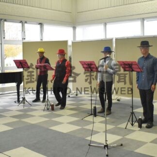 男声ボーカル伸びやかに　「イルジーボ」公演【釧路市】(2024-10-31)