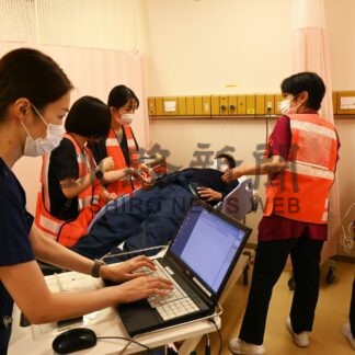 津波想定、連携再確認　市立釧路病院で職員ら災害医療訓練【釧路市】(2024-11-06)