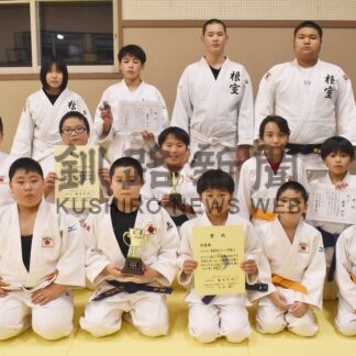 根室柔道少年団が好成績　釧路の２大会 準Ｖや３位入賞【根室】(2024-11-26)
