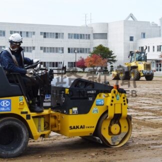芦野小グラウンド、村井建設が整備【釧路市】(2024-11-14)