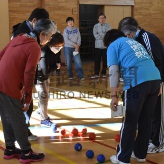 ボッチャなど３種目楽しむ　春採下町スポーツクが交流大会【釧路市】(2024-11-30)
