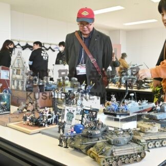 空母や石炭列車 精巧に　釧路で模型展示会【釧路市】(2024-11-10)