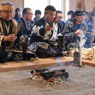 シシャモ豊漁願う　白糠でアイヌ民族伝統行事【白糠】(2024-11-09)