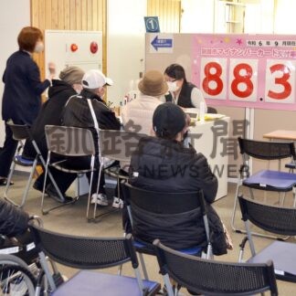 マイナ保険証利用率低迷　国保２４％、後期１５％【釧路市】(2024-11-10)