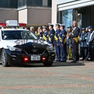 冬の交通安全運動スタート(2024-11-14)