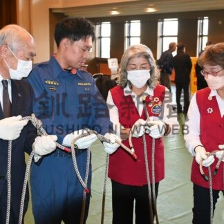 災害時の初動対応確認、町内会役員ら訓練　釧路家防協と連合防災推進協【釧路市】(2024-11-30)