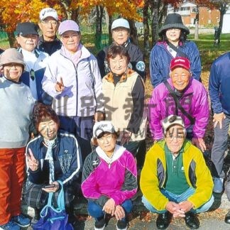 パークゴルフ愛好団体　今季締めくくり、遠征で納会大会【釧路市】(2024-12-21)