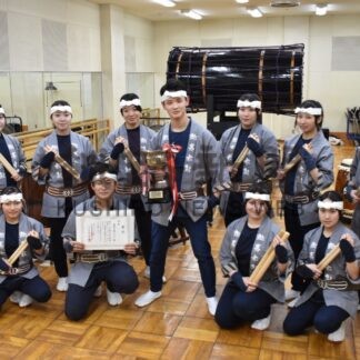 くしろ蝦夷太鼓ジュニア、道コンクール連覇　３月全国へ【釧路市】(2025-01-01)