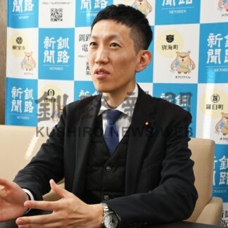 来夏参院選「１人候補擁立で合意」　国民・臼木氏が来社【釧路市】(2024-12-26)
