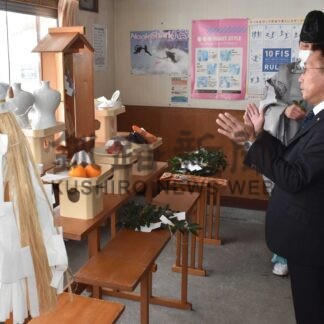 ゲレンデの無事故願う　 金山スキー場で安全祈願祭【標津】(2024-12-31)