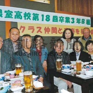 喜寿祝い旧交温める　根室高第１８回卒業生が同窓会【根室】(2024-12-14)