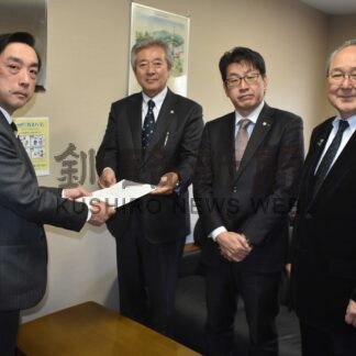 中標津町長ら円滑な資金融資要請【中標津】(2024-12-14)