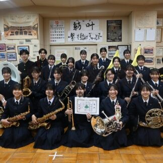 北陽高吹奏楽局全国へ　全道マーチングバンド部門最優秀【釧路市】(2024-12-05)