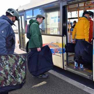 ``自転車旅､､に手応え　代表者会議実証実験「ガイド付き、楽しめる」【根室】_1(2024-12-03)