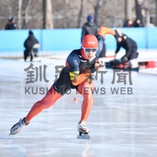 宮坂（別海上西春別中出）１０００で３位　全日本ジュニアスピード【釧路】(2025-01-13)