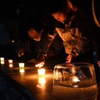 アイスキャンドルともし地球思う　ガイアナイト【厚岸】(2025-02-01)