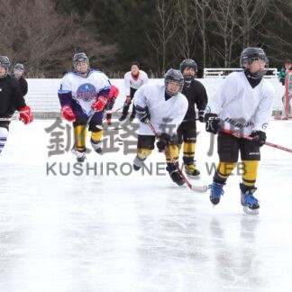根室シーイーグルスジュニア、アイスホッケー練習スタート【根室】(2025-01-06)