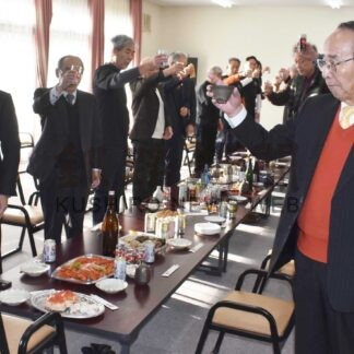 川北連町が交礼会　新年祝い親睦【標津】(2025-01-06)