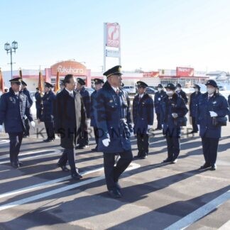 防災への士気高める　別海消防団が出初め式【別海】(2025-01-07)