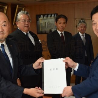 釧路公立大に新学部増設を　釧商が市に要望【釧路市】(2025-01-21)