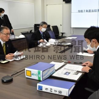 根室市新年度予算の理事者査定始まる【根室】(2025-01-25)